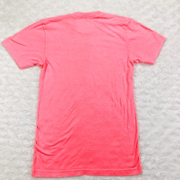 FACEBOOK Neon Pink Promo Tee T-Shirt Size XS - Picture 7 of 8